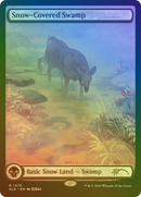 Snow-Covered Swamp (1475) (Rainbow Foil) (SLD-1475)  Foil - Secret Lair Drop: (Full Art)