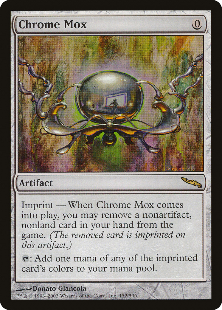 Chrome Mox (MRD-152)  Foil - Mirrodin