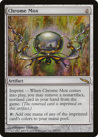 Chrome Mox (MRD-152)  Foil - Mirrodin