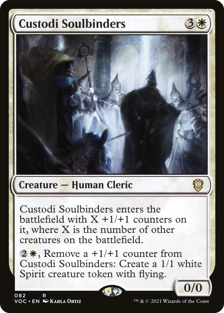 Custodi Soulbinders (VOC-082)  - Crimson Vow Commander