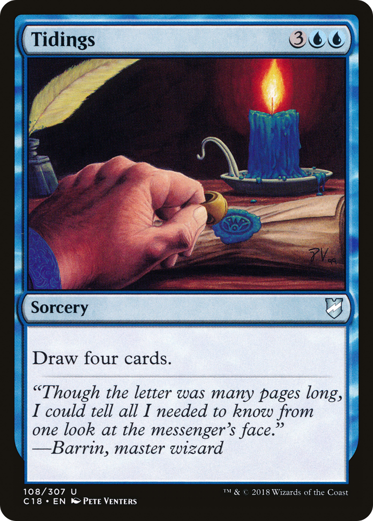 Tidings (C18-108)  - Commander 2018