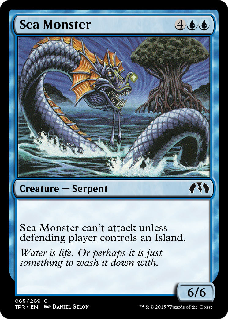 Sea Monster (TPR-065)  Foil - Tempest Remastered
