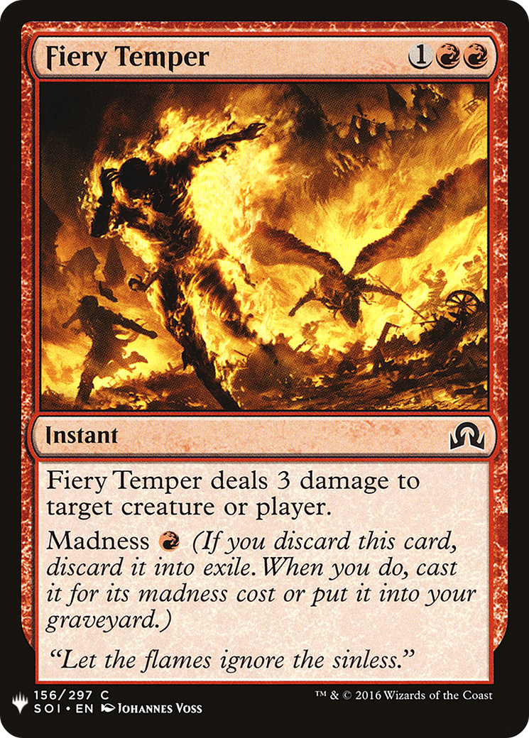Fiery Temper (LIST-156)  - The List