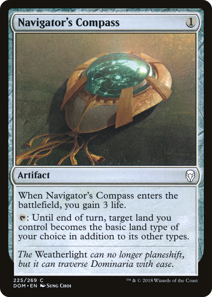 Navigator's Compass (DOM-225)  - Dominaria