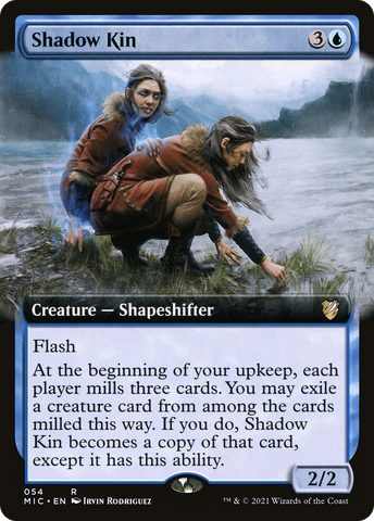 Shadow Kin (Extended Art) (MIC-054)  - Midnight Hunt Commander: (Extended Art)