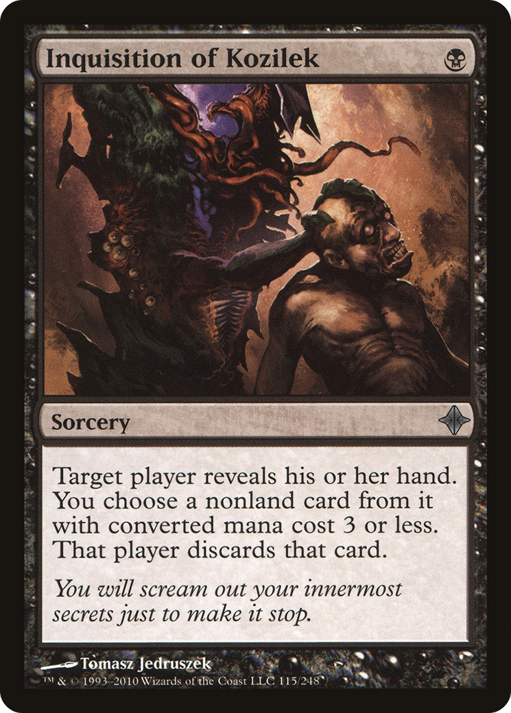 Inquisition of Kozilek (ROE-115)  Foil - Rise of the Eldrazi