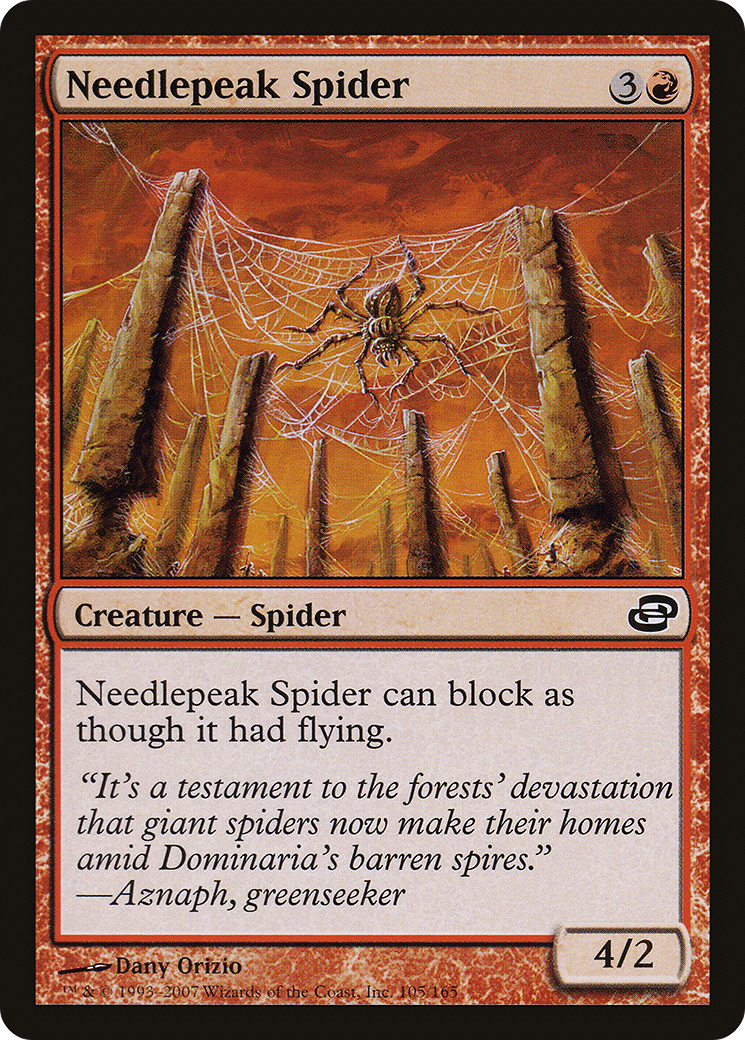 Needlepeak Spider (PLC-105)  Foil - Planar Chaos