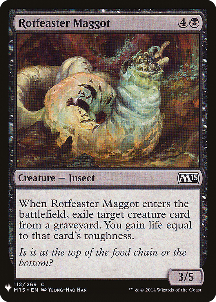 Rotfeaster Maggot (LIST-M15-112)  - The List