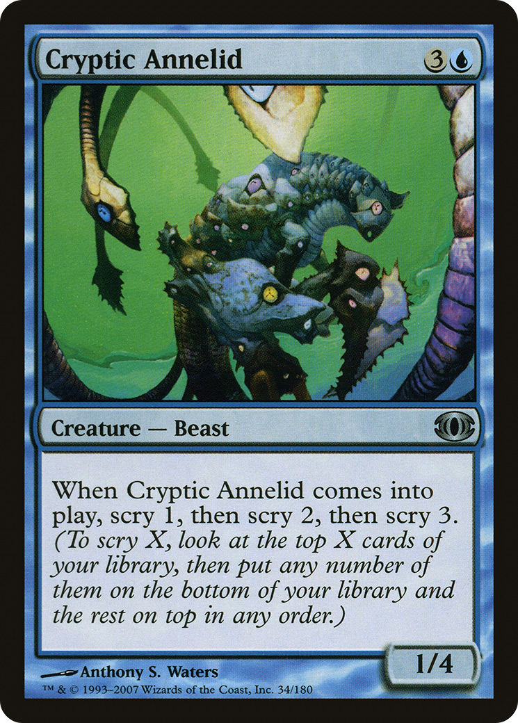 Cryptic Annelid (FUT-034)  - Future Sight