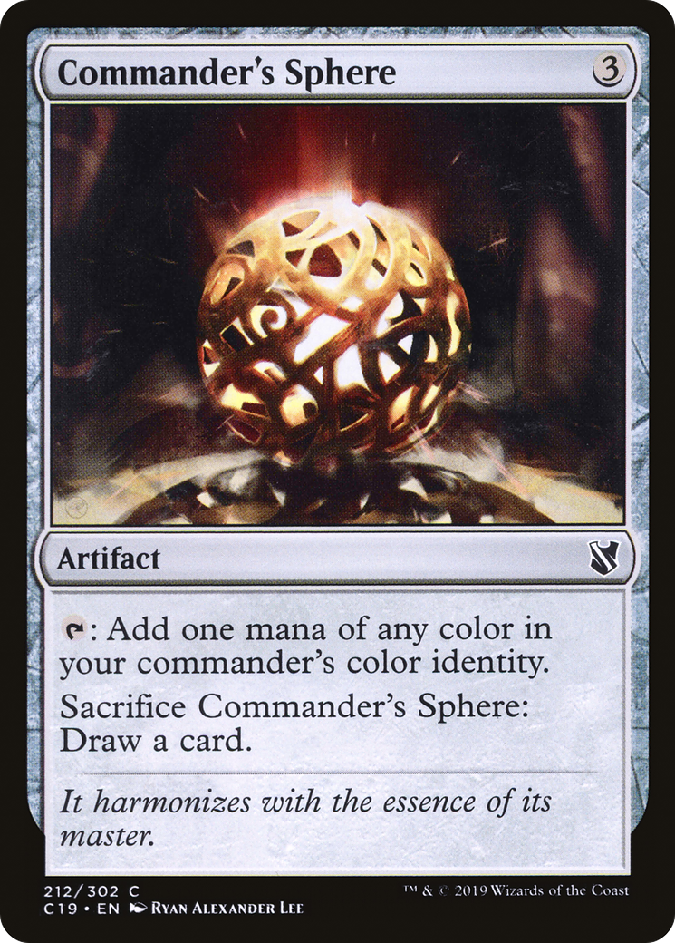 Commander's Sphere (C19-212)  - Commander 2019