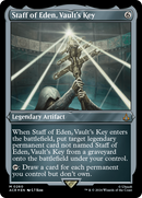 Staff of Eden, Vault's Key (ACR-260)  Etched Foil - Assassin's Creed