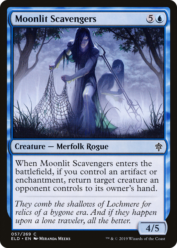 Moonlit Scavengers (ELD-057) - Throne of Eldraine Foil