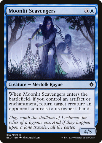 Moonlit Scavengers (ELD-057)  Foil - Throne of Eldraine
