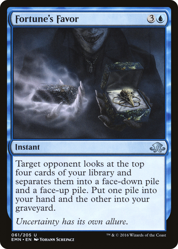 Fortune's Favor (EMN-061)  Foil - Eldritch Moon