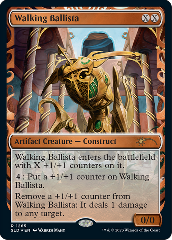 Walking Ballista (1265) (Halo Foil) (SLD-1265)  Foil - Secret Lair Drop: (Showcase)