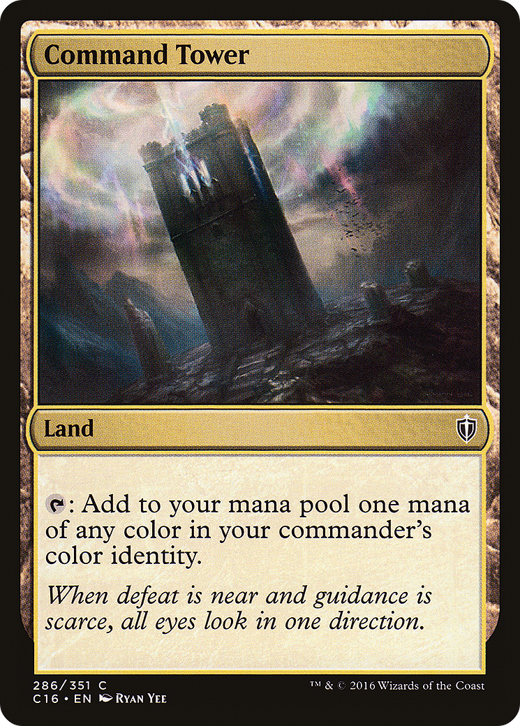 Command Tower (C16-286)  - Commander 2016