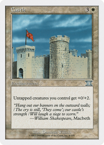 Castle (6ED-006)  - Classic Sixth Edition