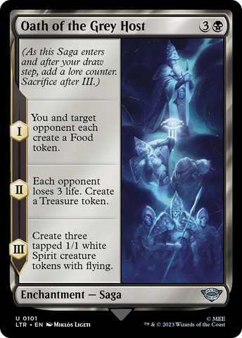Oath of the Grey Host (LTR-101)  - The Lord of the Rings: Tales of Middle-earth