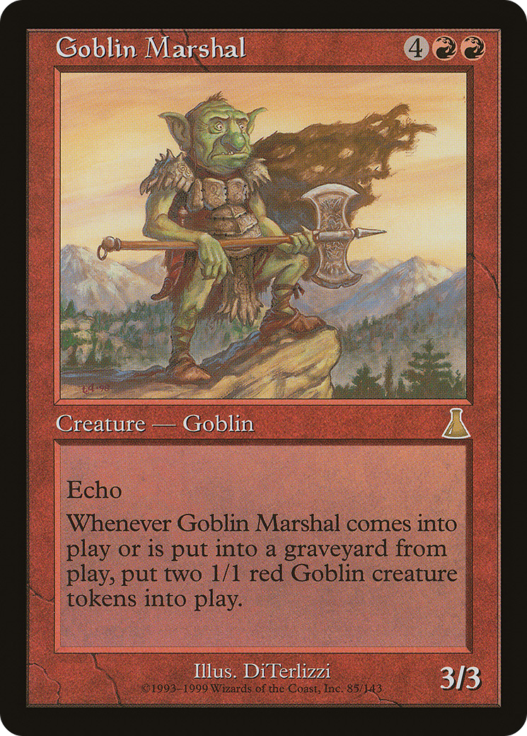 Goblin Marshal (UDS-085)  - Urza's Destiny