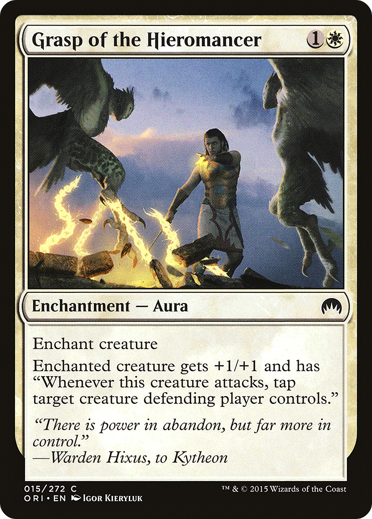 Grasp of the Hieromancer (ORI-015)  - Magic Origins
