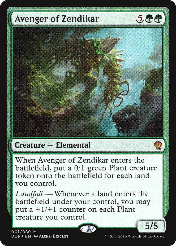Avenger of Zendikar (DDP-001)  - Duel Decks: Zendikar vs. Eldrazi