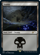 Swamp (Secret Lair x Arcane: Lands) (SLD-486)  - Secret Lair Drop