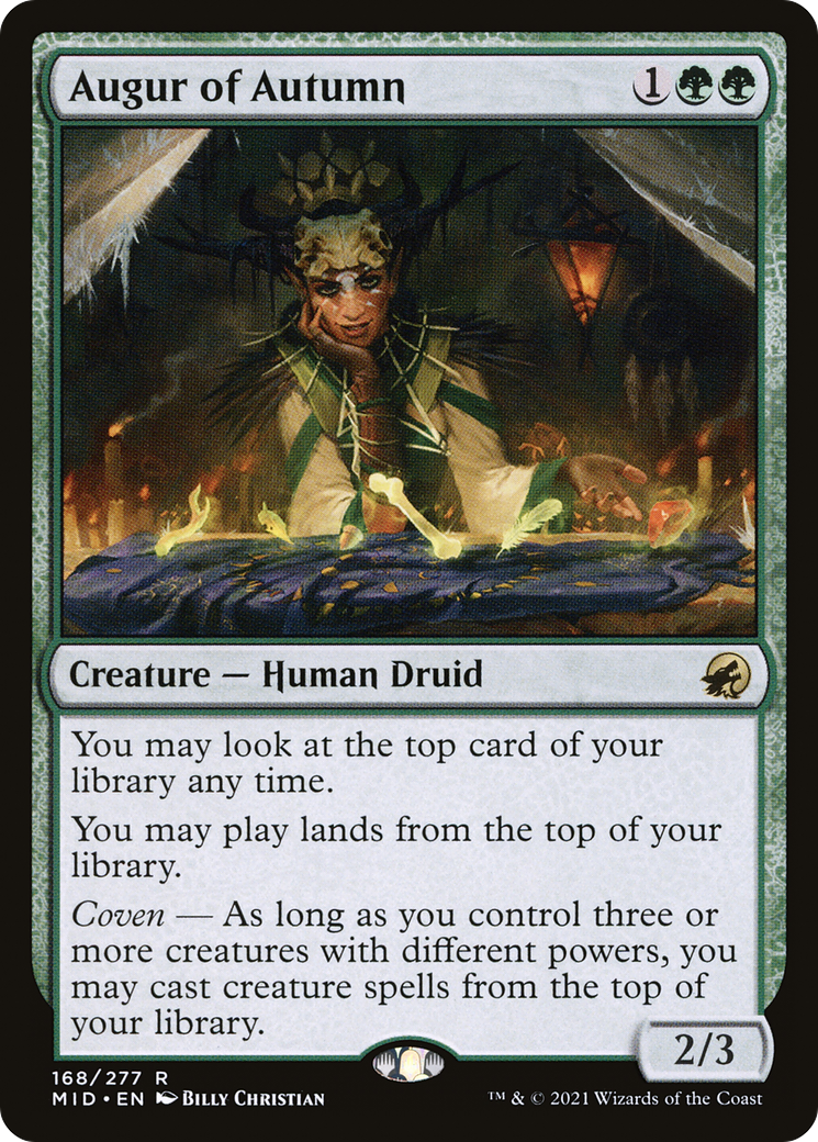 Augur of Autumn (MID-168)  - Innistrad: Midnight Hunt