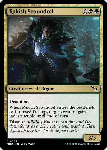 Rakish Scoundrel (MKM-225)  Foil - Murders at Karlov Manor