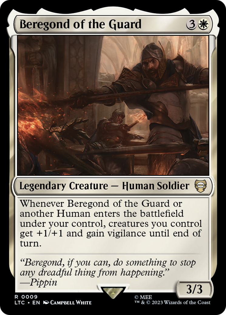 Beregond of the Guard (LTC-009)  - Tales of Middle-earth Commander