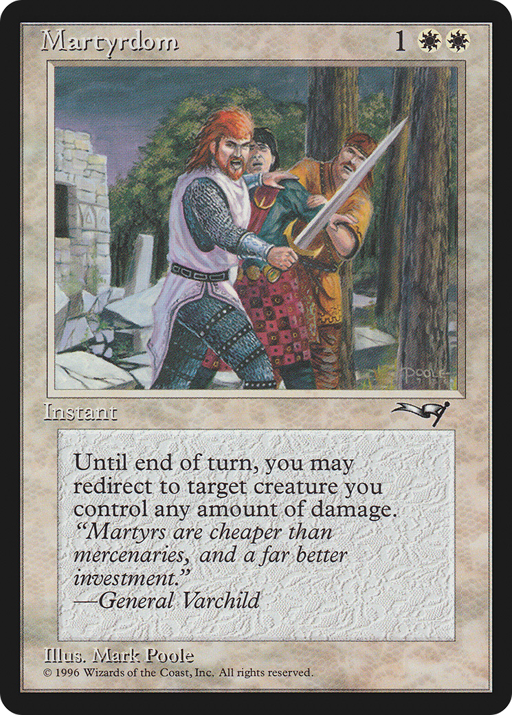 Martyrdom (ALL-139)  - Alliances