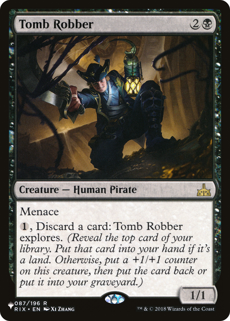 Tomb Robber (LIST-RIX-87)  - The List