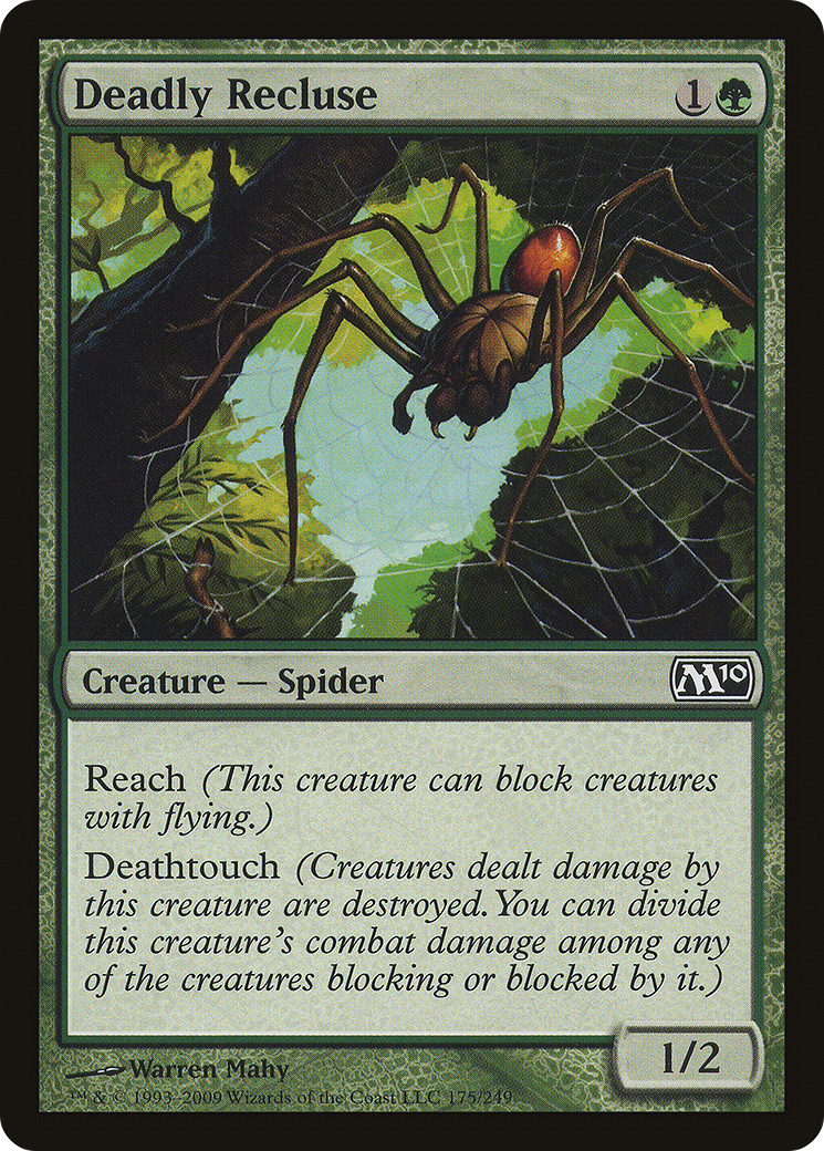 Deadly Recluse (M10-175)  Foil - Magic 2010