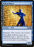 Wall of Runes (M21-085)  - Core Set 2021
