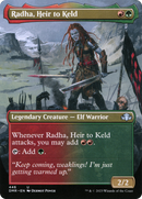 Radha, Heir to Keld (Borderless) (DMR-446)  - Dominaria Remastered