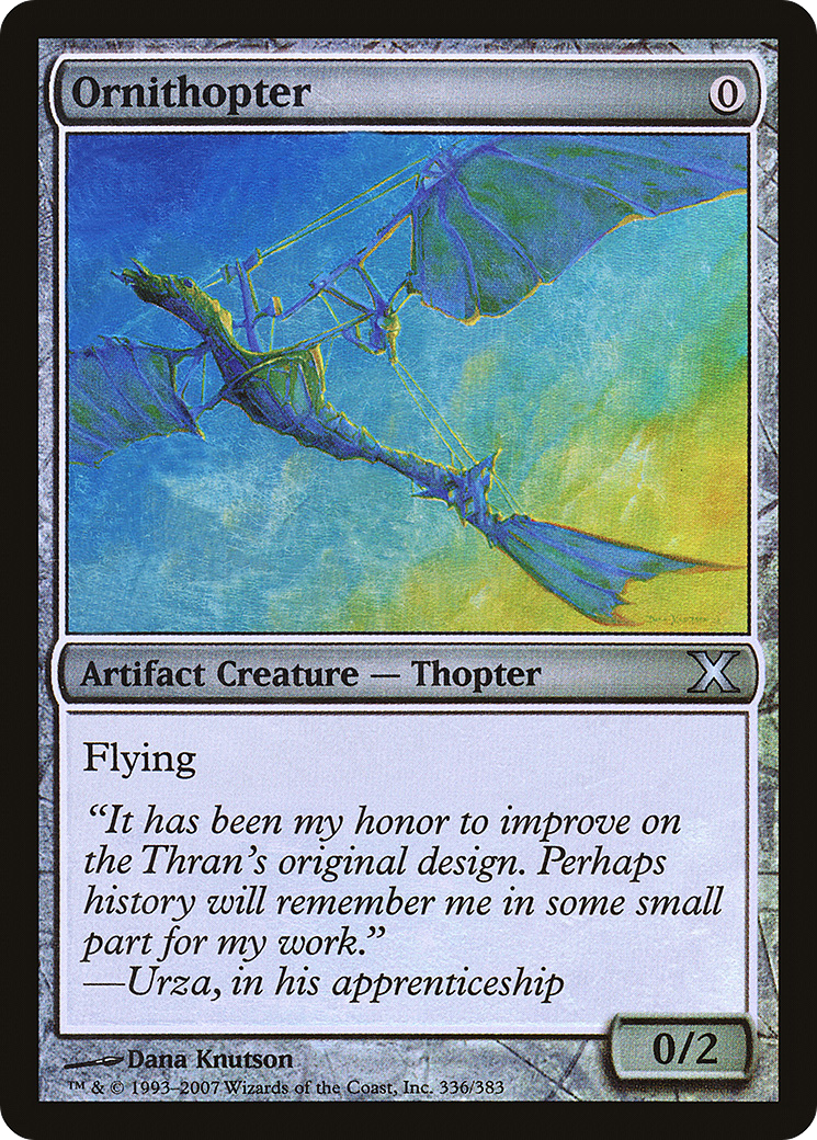 Ornithopter (10E-336★)  Foil - Tenth Edition