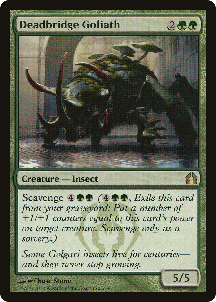 Deadbridge Goliath (RTR-120)  Foil - Return to Ravnica