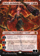 Zariel, Archduke of Avernus (Borderless) (AFR-285) - Adventures in the Forgotten Realms (Borderless) Foil