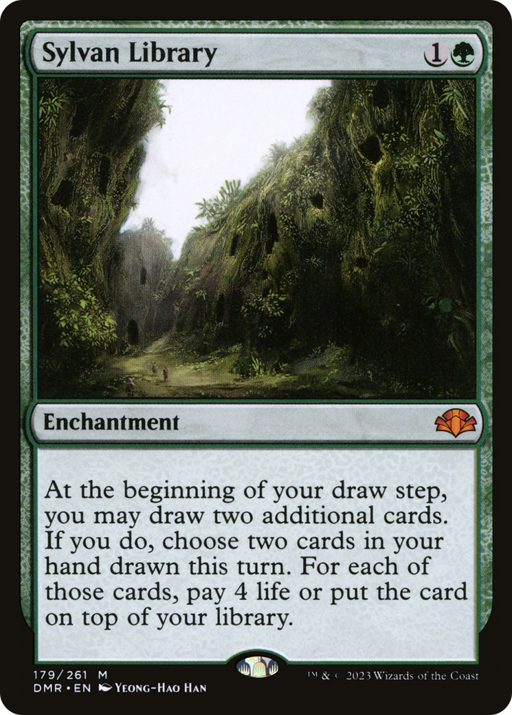 Sylvan Library (DMR-179)  - Dominaria Remastered