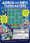Adrix and Nev, Twincasters (SLD-1544)  Foil - Secret Lair Drop (Borderless)