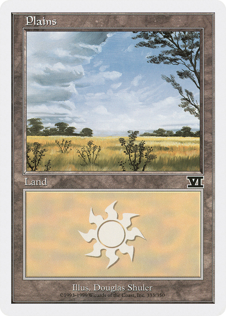 Plains (333) (6ED-333)  - Classic Sixth Edition