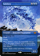 Subtlety (Borderless) (MH2-309)  Foil - Modern Horizons 2 (Borderless)