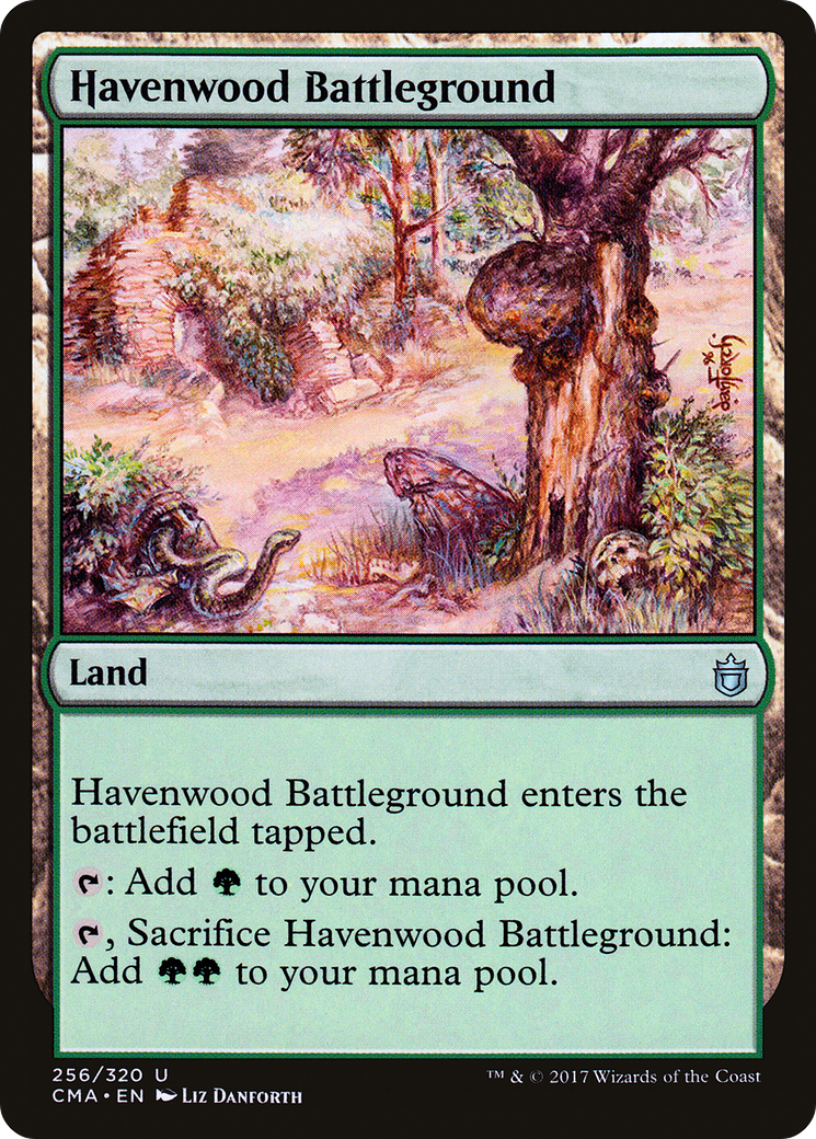 Havenwood Battleground (CMA-256)  - Commander Anthology