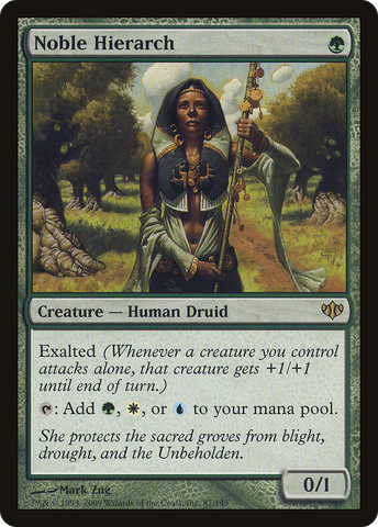 Noble Hierarch (CON-087)  Foil - Conflux