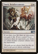 Timely Reinforcements (M12-040)  Foil - Magic 2012