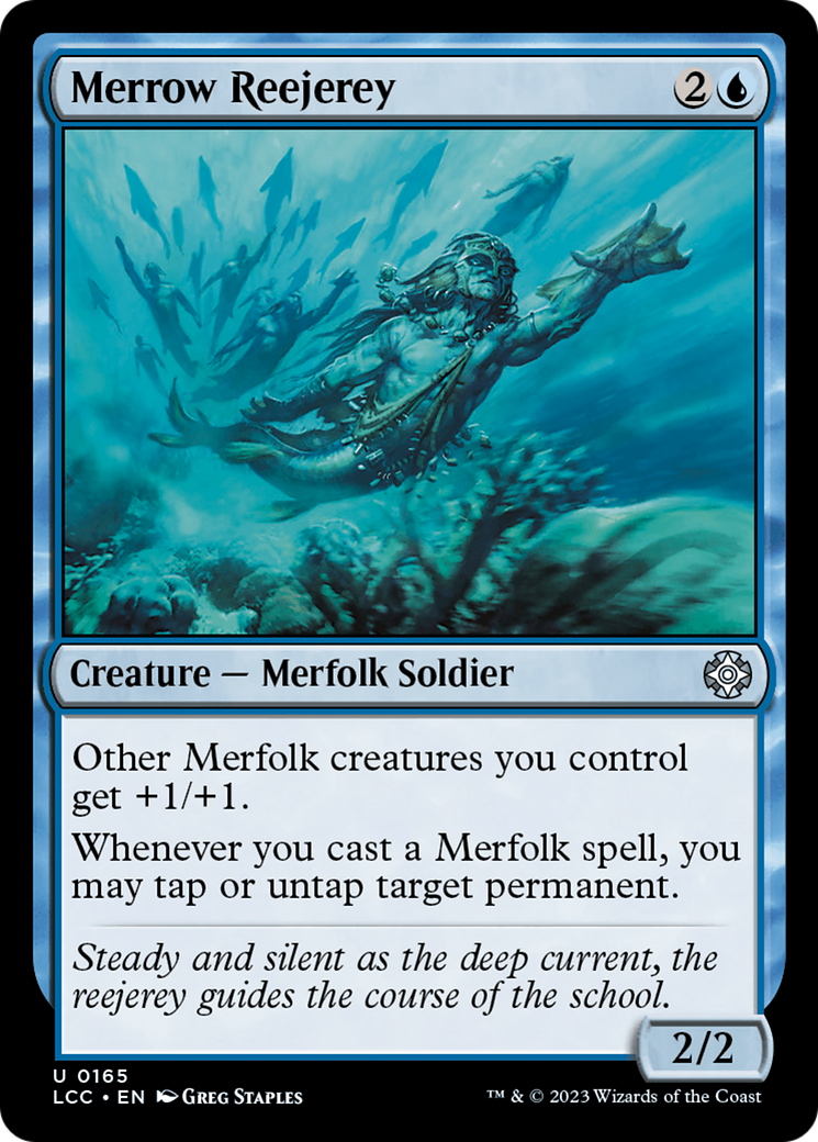 Merrow Reejerey (LCC-165)  - The Lost Caverns of Ixalan Commander