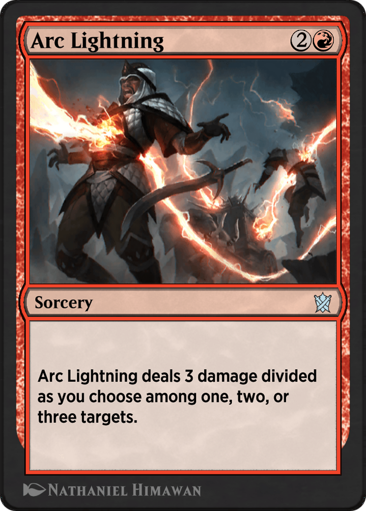 Arc Lightning (KTK-97Y)  - Khans of Tarkir