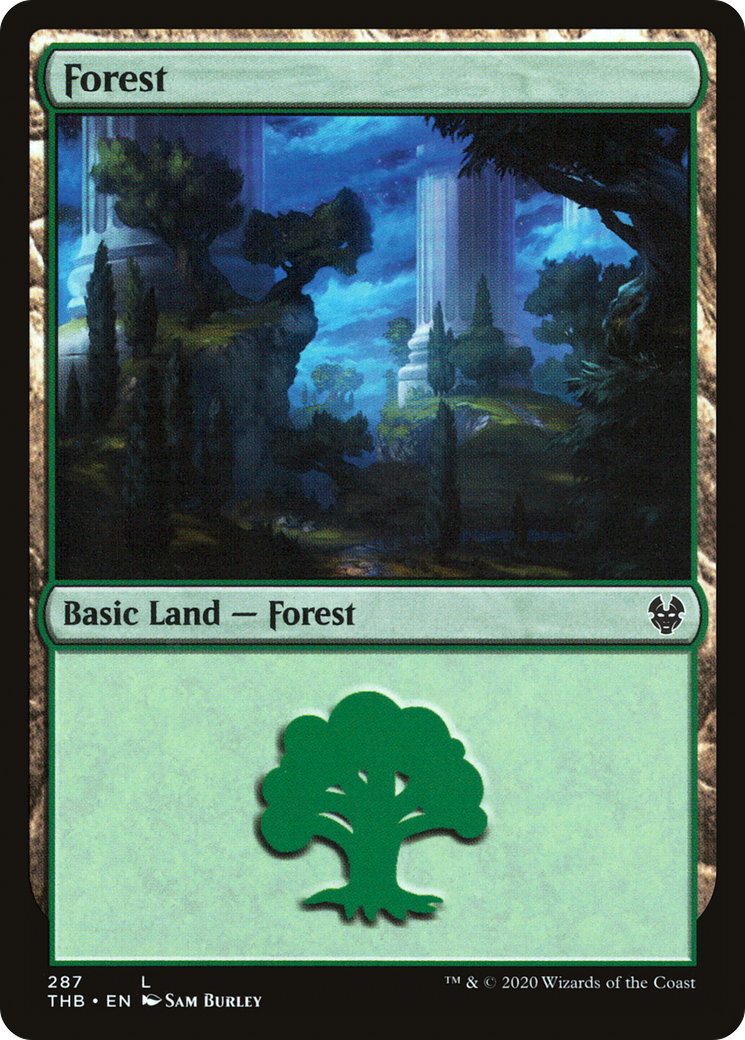 Forest (287) (THB-287)  - Theros Beyond Death