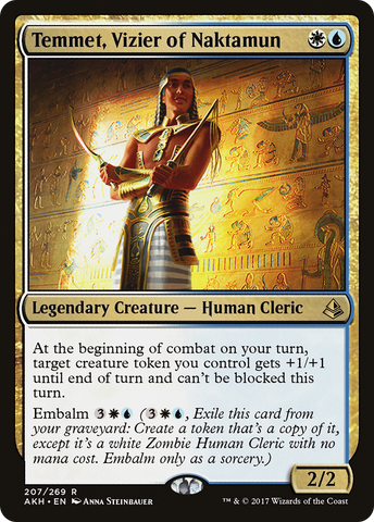 Temmet, Vizier of Naktamun (AKH-207)  - Amonkhet