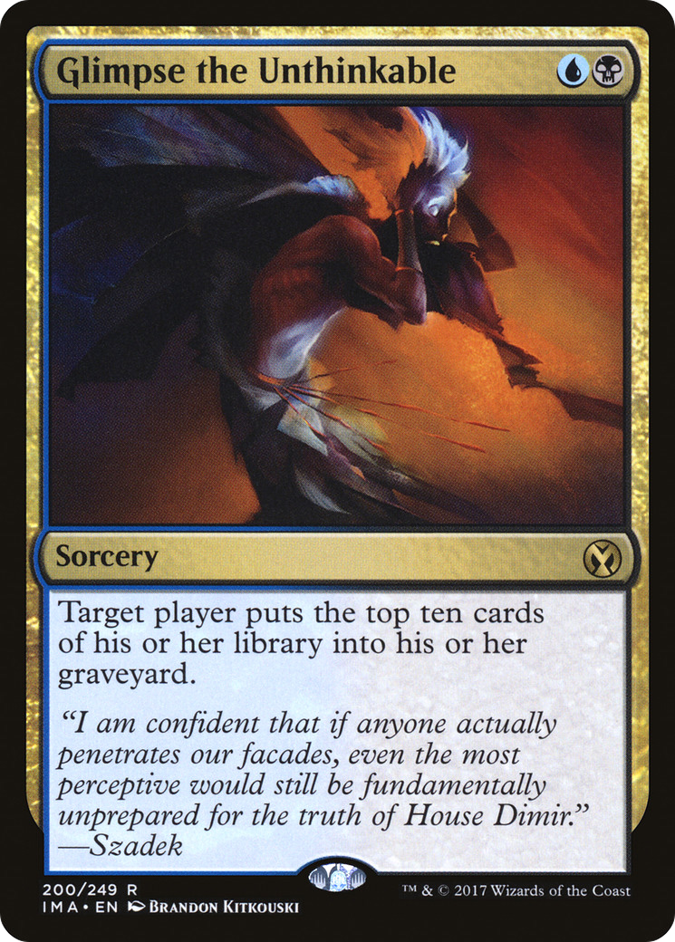 Glimpse the Unthinkable (IMA-200)  - Iconic Masters