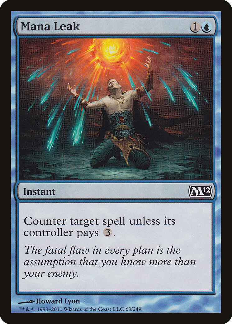 Mana Leak (M12-063)  - Magic 2012